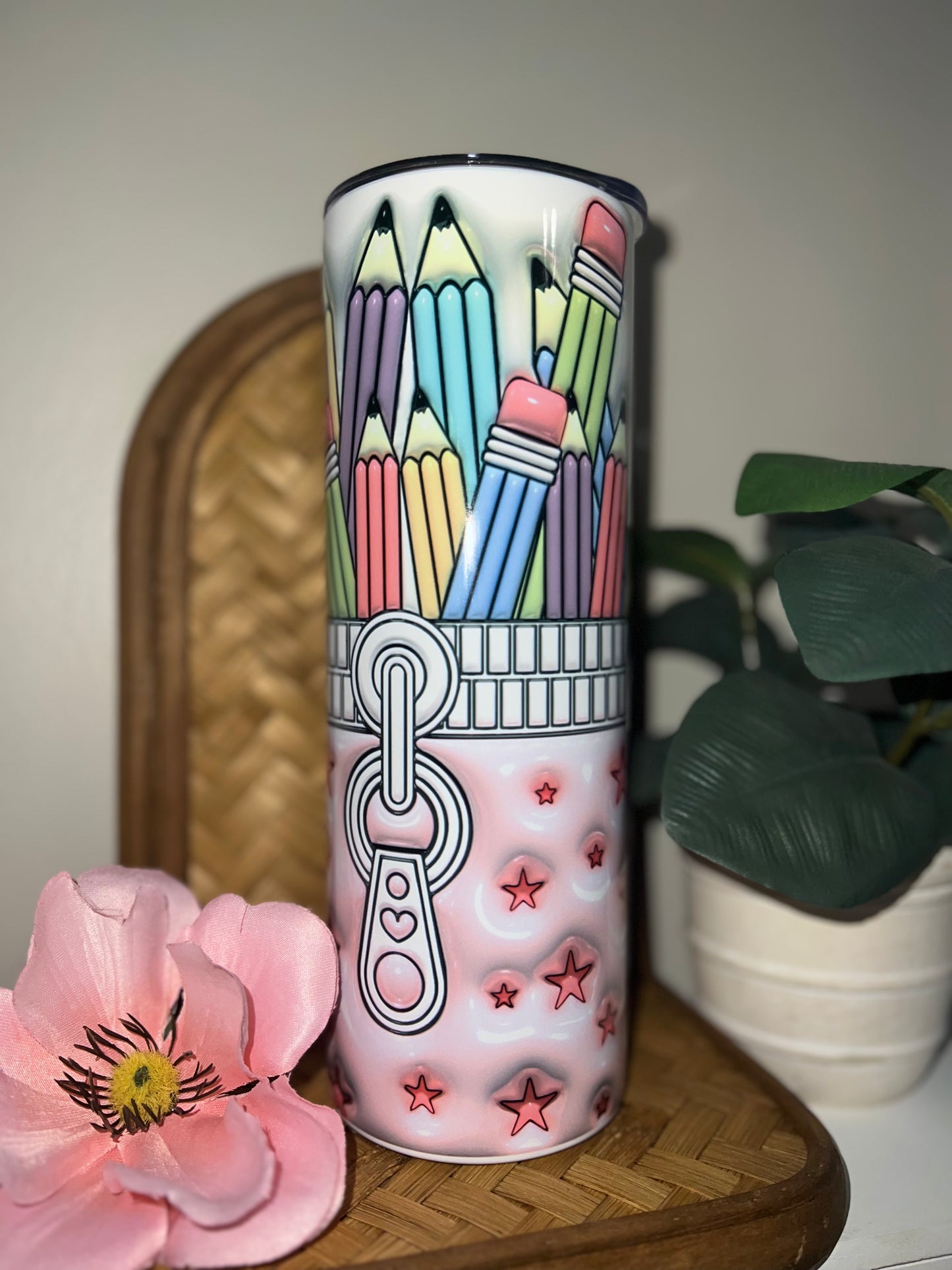 3D Pencil Cup Tumbler - 20oz